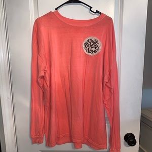 “Faith, Hope, Love” Comfort Colors Longsleeve